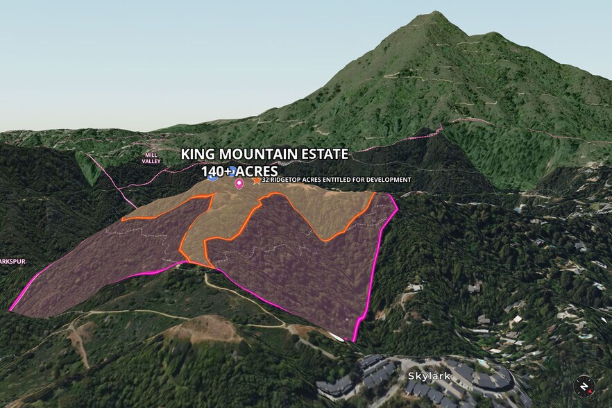 More Photos Of 128 Ridgecrest Road, Kentfield Land For Sale