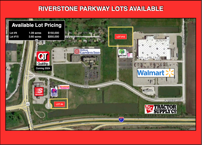 Primary Photo Of 505 Riverstone Pky, Kankakee Land For Sale