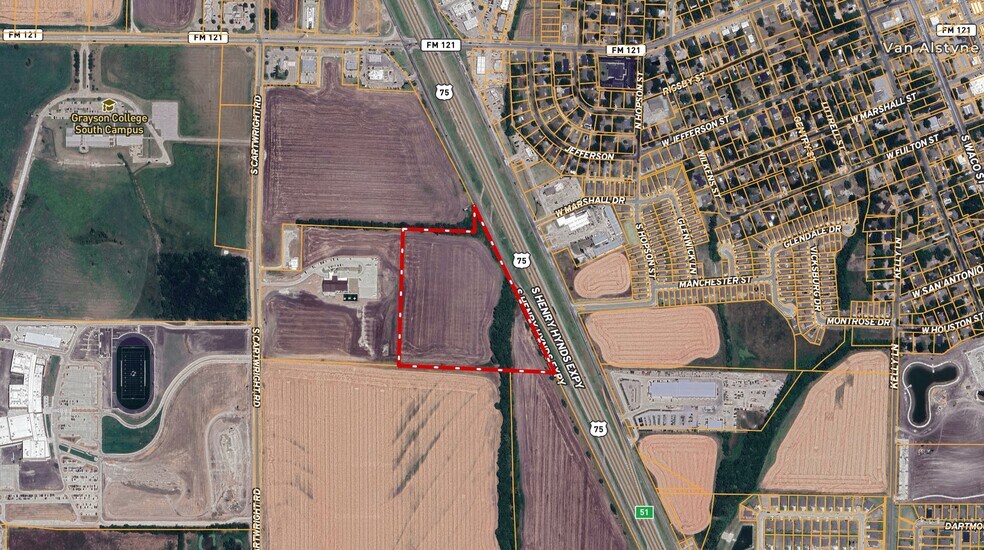 More Photos Of I-75, Van Alstyne Land For Sale