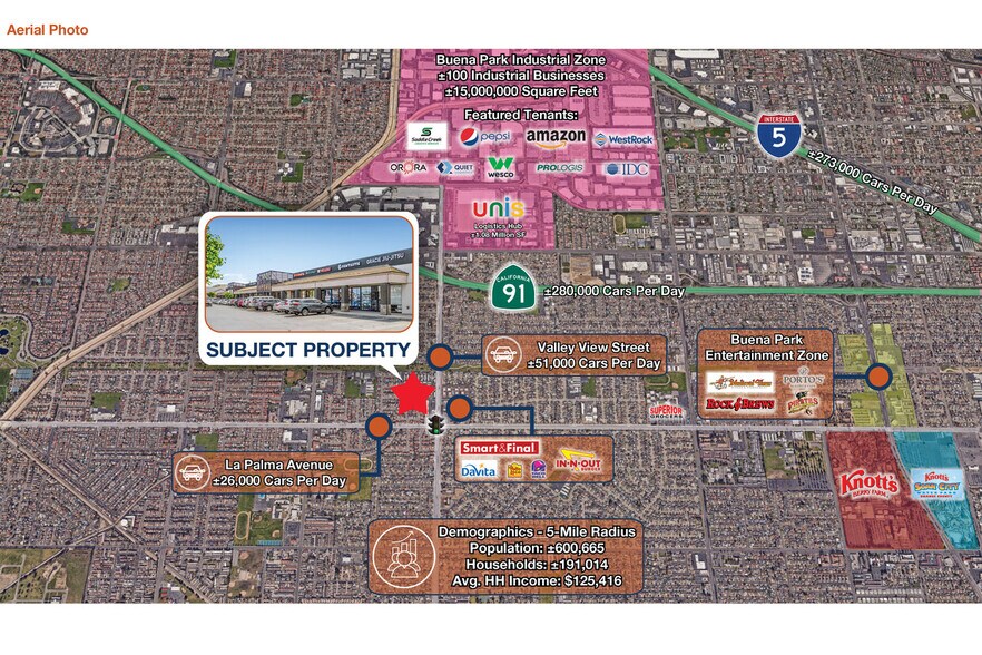 More Photos Of 7821-7951 Valley View St, La Palma Unknown For Lease