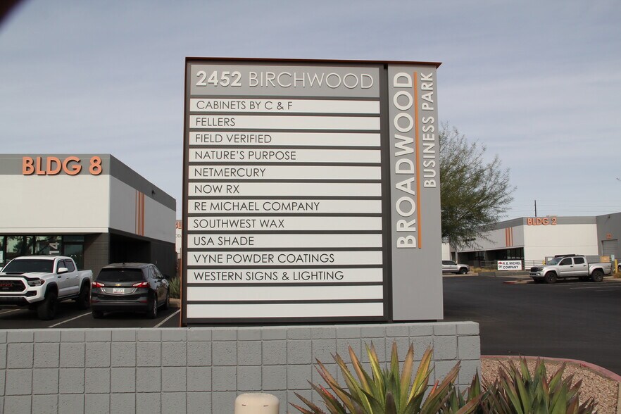 More Photos Of 2452 W Birchwood Cir, Mesa Manufacturing For Lease