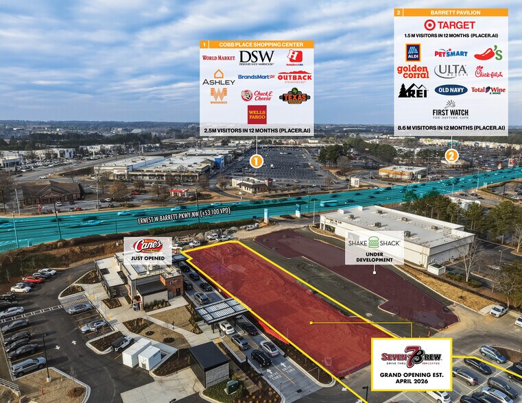 More Photos Of 853 Ernest Barrett Pkwy NW w, Kennesaw General Retail For Sale