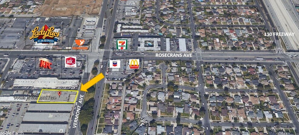 More Photos Of 14405 S Vermont Ave, Gardena Land For Lease