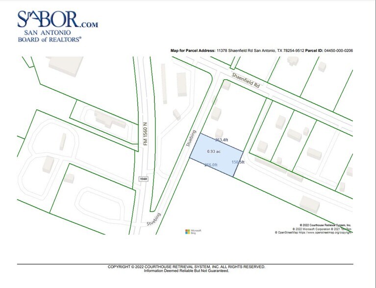 More Photos Of 11378 Shaenfield Rd, San Antonio Land For Sale