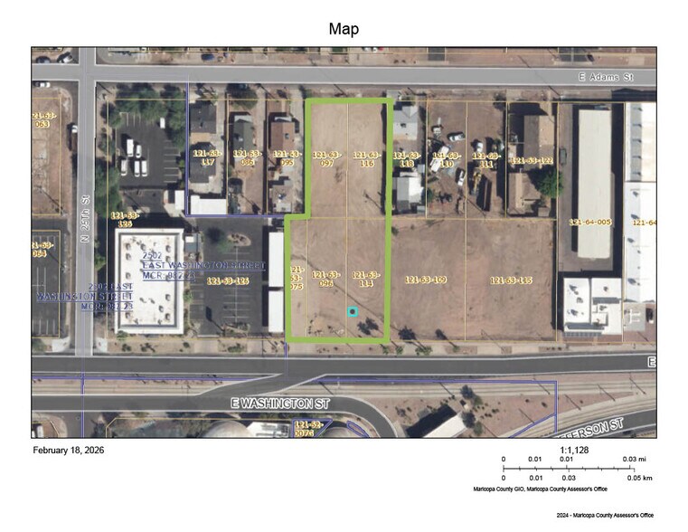 Primary Photo Of 2524 E Washington St, Phoenix Land For Sale