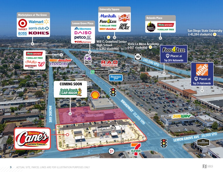 More Photos Of 7593 Broadway, Lemon Grove Fast Food For Sale