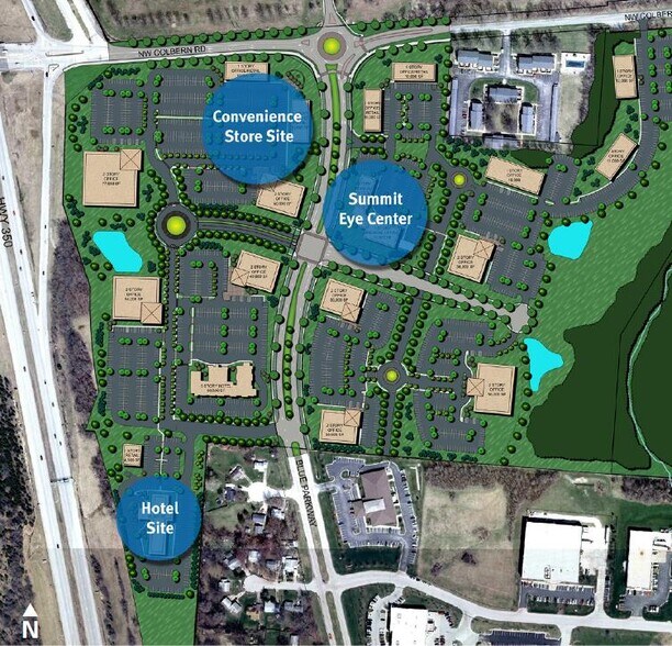 Primary Photo Of 1500 Blue Parkway, Lee's Summit Land For Sale