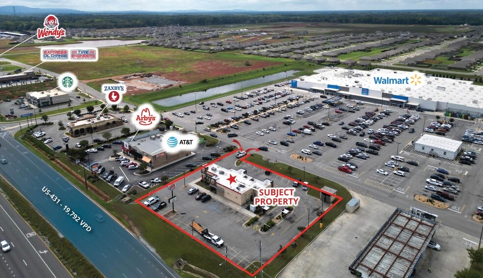 More Photos Of 14637 Highway 231 431 N, Hazel Green Fast Food For Sale