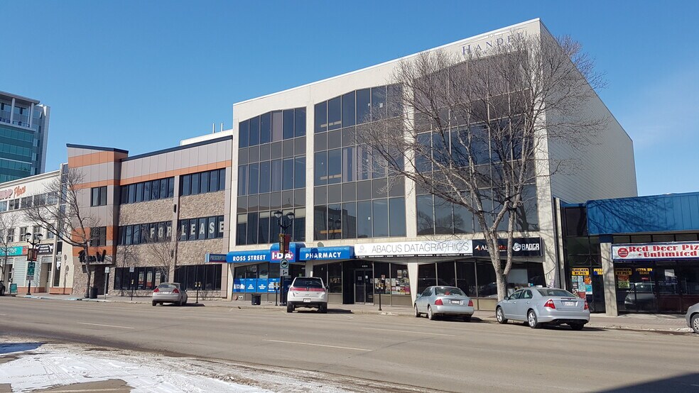 Primary Photo Of 4814 50 St, Red Deer Office For Lease