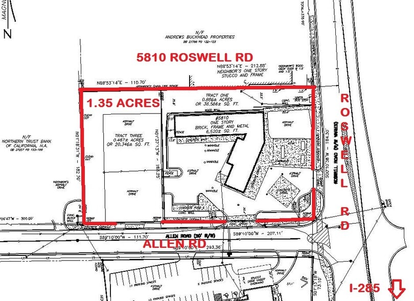 More Photos Of 5810 Roswell Rd, Atlanta Land For Lease