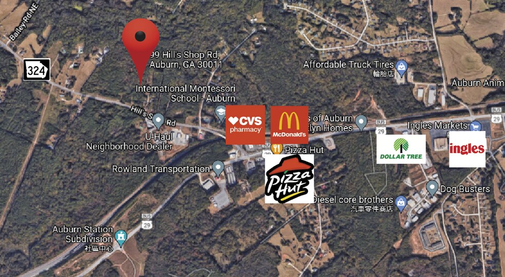 More Photos Of 99-113 Hills Shop, Auburn Land For Sale