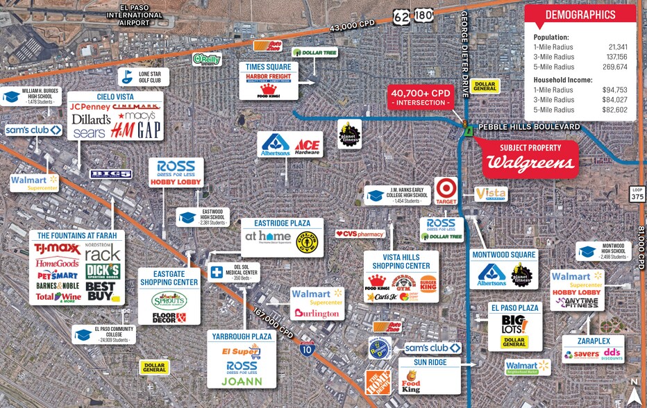 More Photos Of 2950 George Dieter Dr, El Paso Drugstore For Sale