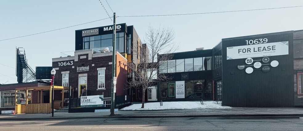 More Photos Of 10637-10639 124th St, Edmonton Storefront Retail Office For Lease