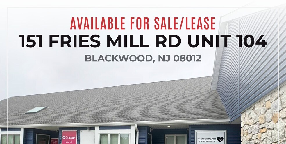 More Photos Of 151 Fries Mill Rd, Turnersville Medical For Sale