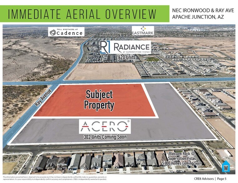 More Photos Of NEC Ironwood & Ray Rd, Apache Junction Land For Lease