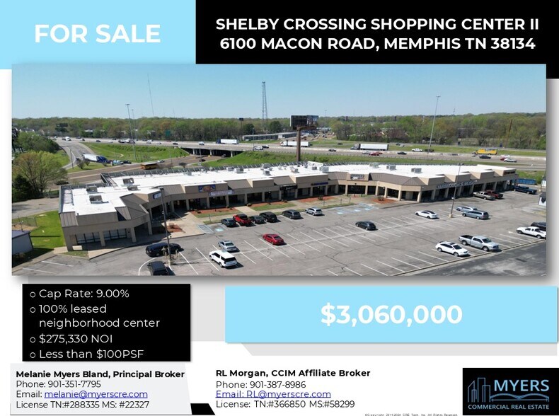 More Photos Of 6100-6126 Macon Rd, Memphis Storefront For Sale