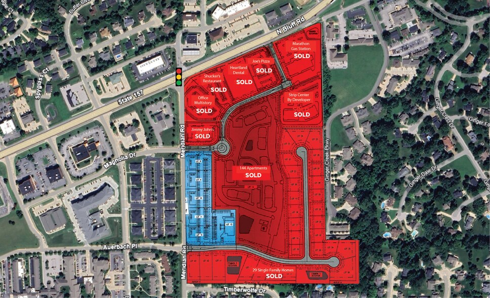 Primary Photo Of 481 Meridian Rd, Glen Carbon Land For Sale