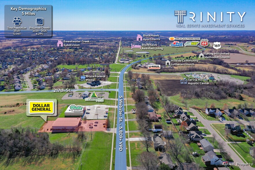 More Photos Of 702 S Webster St, Spring Hill Storefront Retail Office For Lease