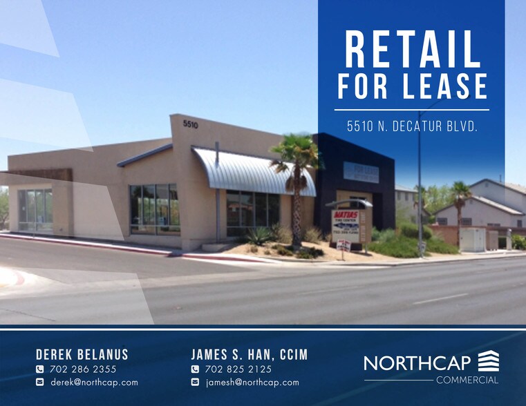 Primary Photo Of 5510 N Decatur Blvd, North Las Vegas Freestanding For Lease