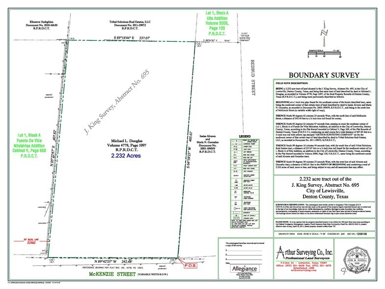 More Photos Of 695 McKenzie St, Lewisville Land For Sale