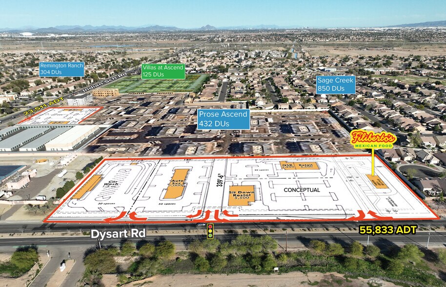 More Photos Of SEC Indian School & Dysart, Avondale Land For Sale