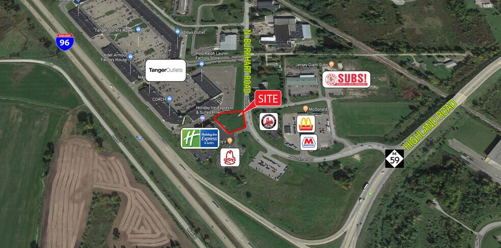 More Photos Of 1397 N Burkhart Rd, Howell Land For Sale