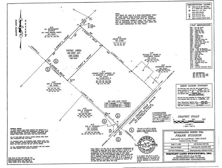 More Photos Of 302 Union Chapel Rd, Eatonton Land For Sale