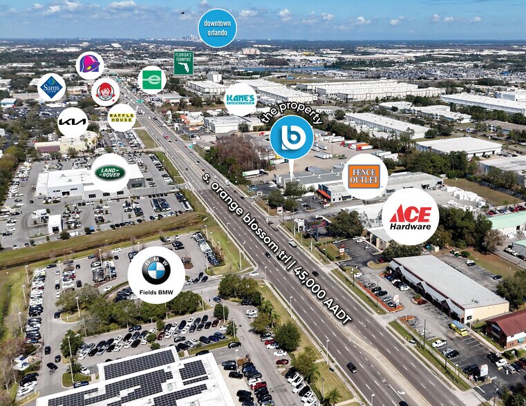 More Photos Of 9655 S Orange Blossom Trl, Orlando Showroom For Lease