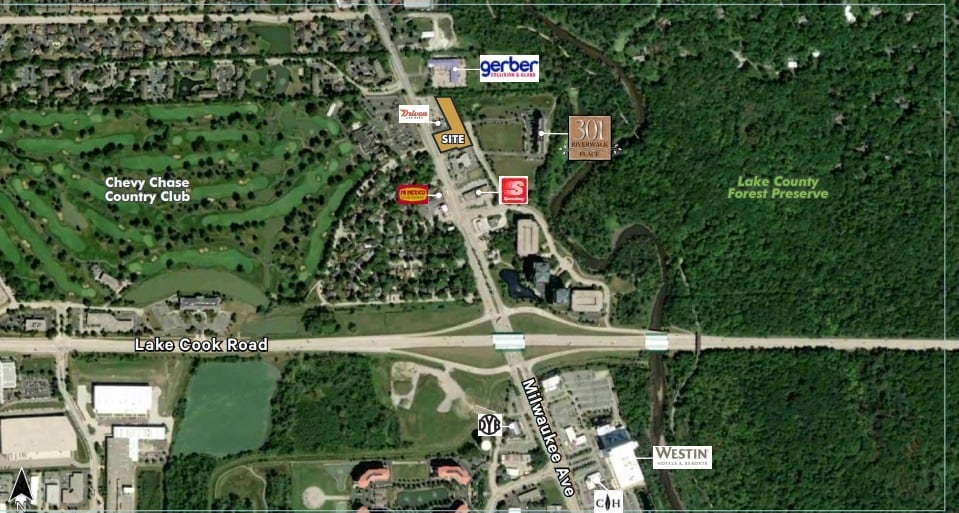 Primary Photo Of 275 Milwaukee Ave, Buffalo Grove Land For Sale
