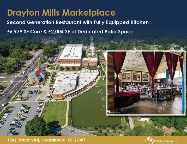 Primary Photo Of 1802 Drayton Rd, Spartanburg Restaurant For Lease