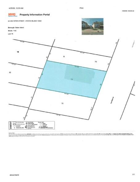 More Photos Of 58 Van Riper St, Staten Island Land For Sale