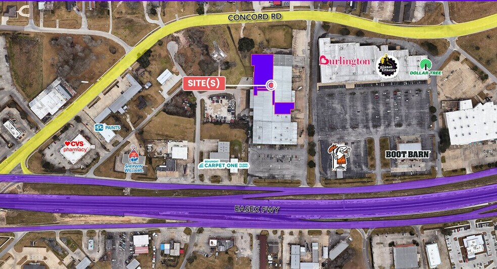 More Photos Of 6640 Eastex Fwy, Beaumont Warehouse For Lease