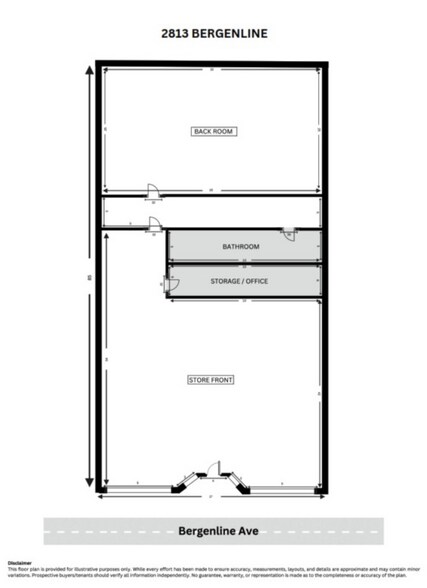 More Photos Of 2813 Bergenline Ave, Union City Storefront Retail Residential For Lease