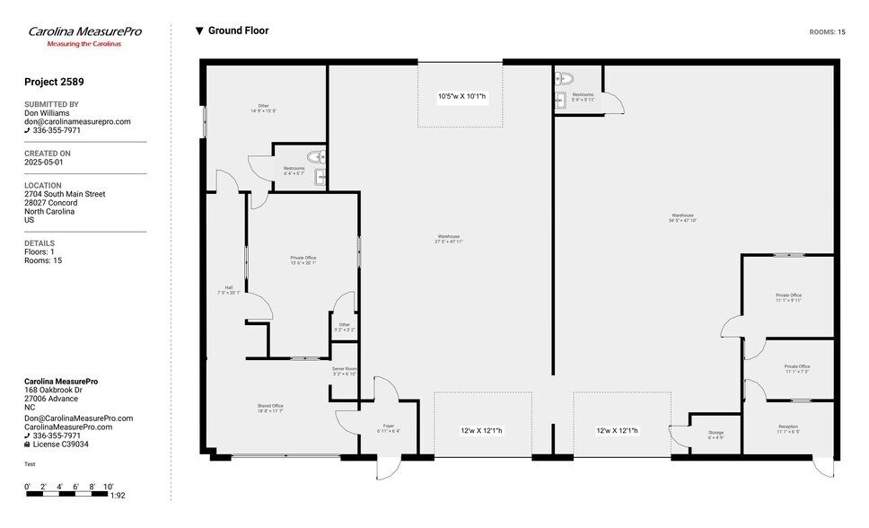 More Photos Of 2704-2706 S Main St, Concord Light Distribution For Sale