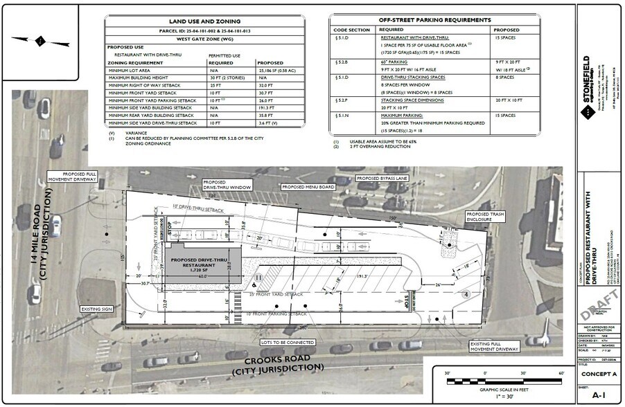 More Photos Of 51 S Crooks Rd, Clawson Land For Lease