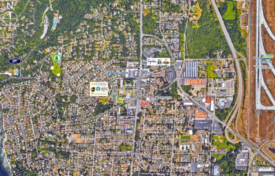 More Photos Of 17829-17851 1st Ave S, Normandy Park General Retail For Lease