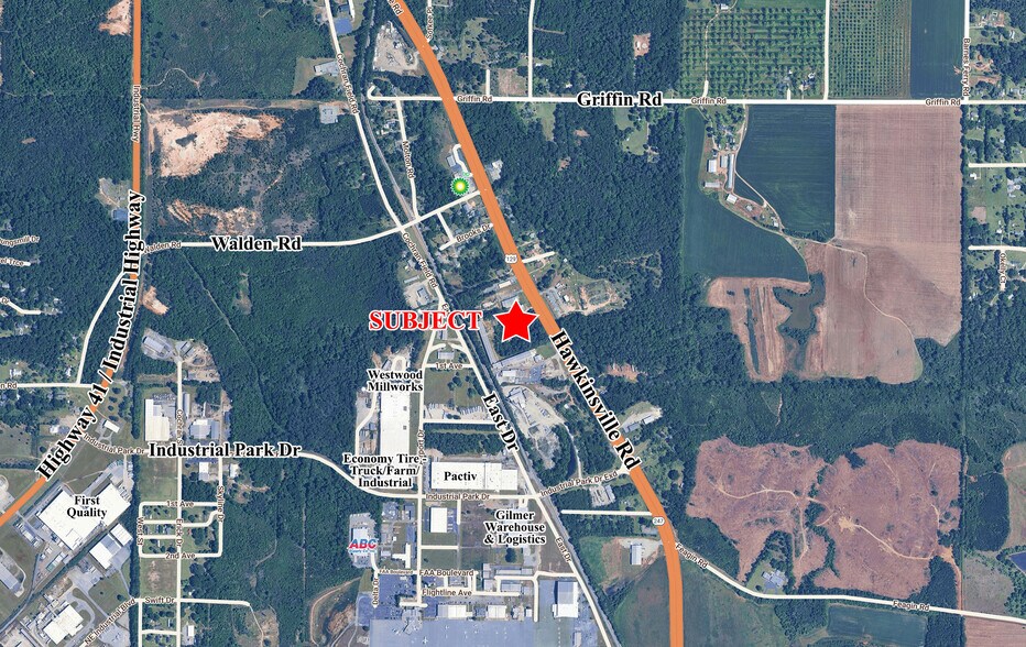 More Photos Of 7441 Hawkinsville Rd, Macon-Bibb Warehouse For Lease