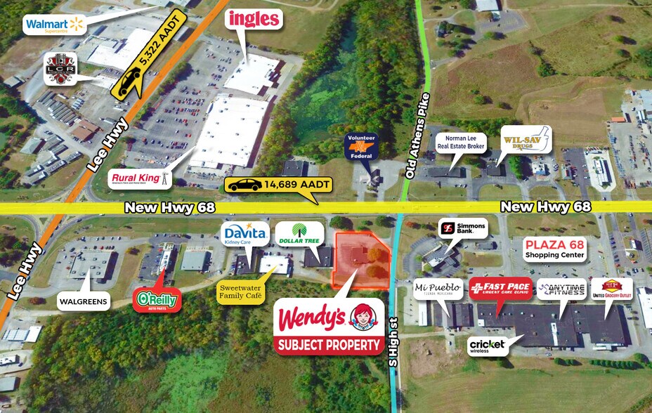 More Photos Of 903 New Highway 68, Sweetwater Bank For Sale