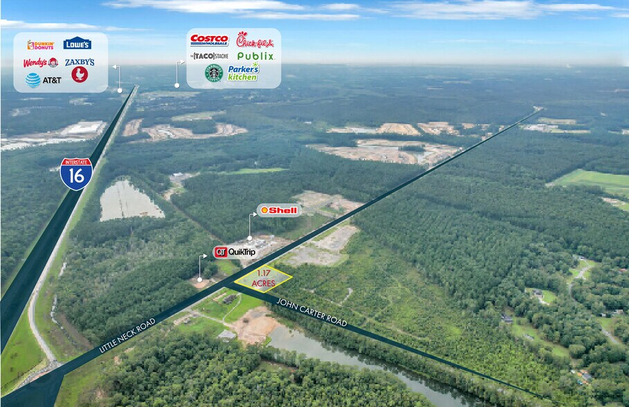 More Photos Of 2893 Little Neck Rd, Bloomingdale Land For Lease
