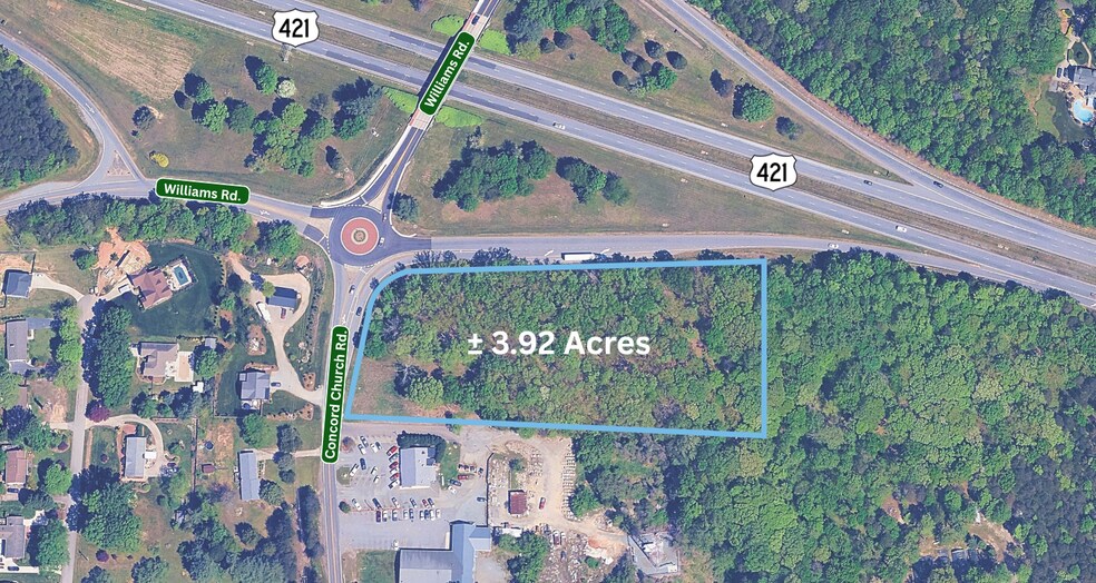 Primary Photo Of 7668 Concord Church Rd, Lewisville Land For Sale