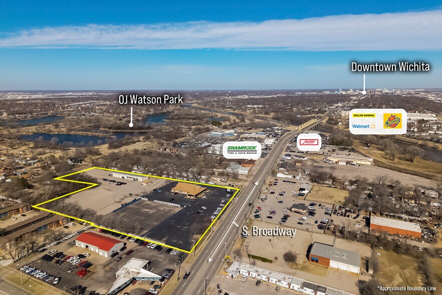 Primary Photo Of 3101 S Broadway St, Wichita Freestanding For Sale