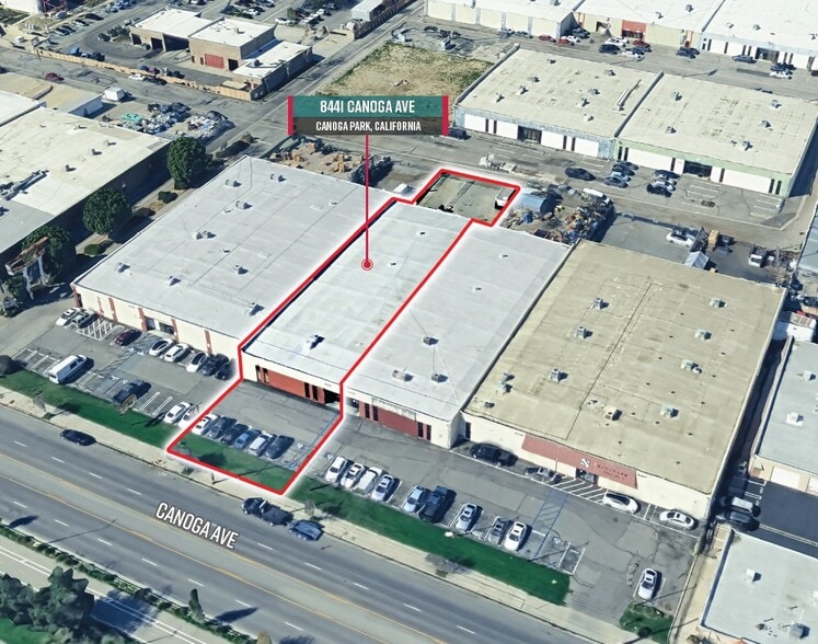 Primary Photo Of 8441-8443 Canoga Ave, Canoga Park Warehouse For Lease