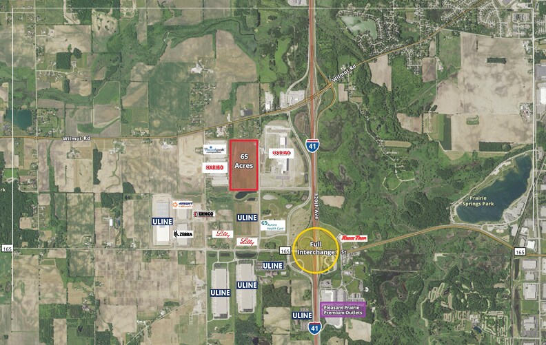 Primary Photo Of Prairie Highlands Corporate Park, Pleasant Prairie Land For Sale