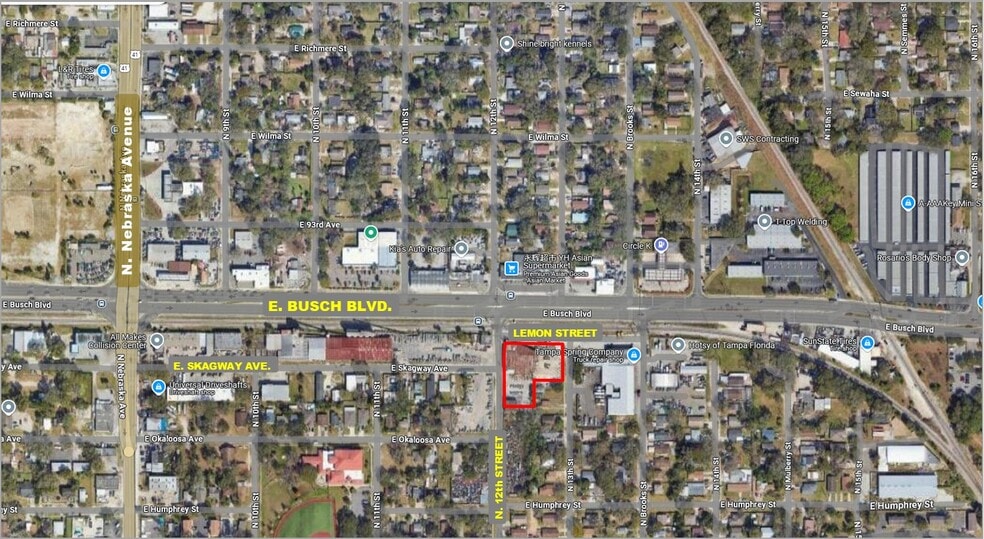 More Photos Of 8911 N 12th St, Tampa Warehouse For Sale