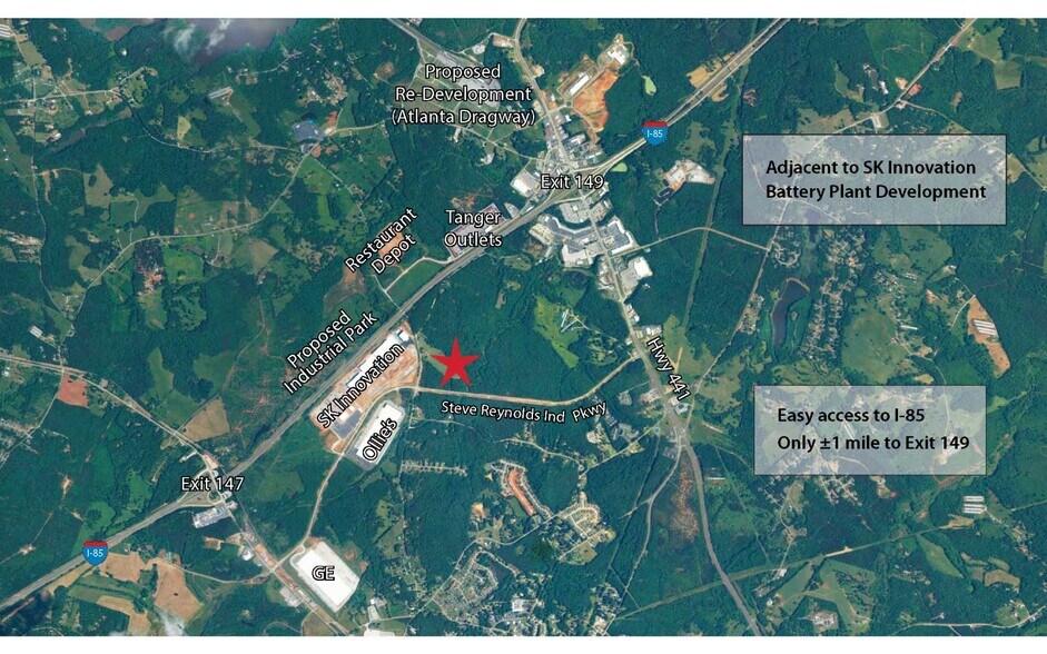 More Photos Of 1532 Ridgeway Church Rd, Commerce Distribution For Lease