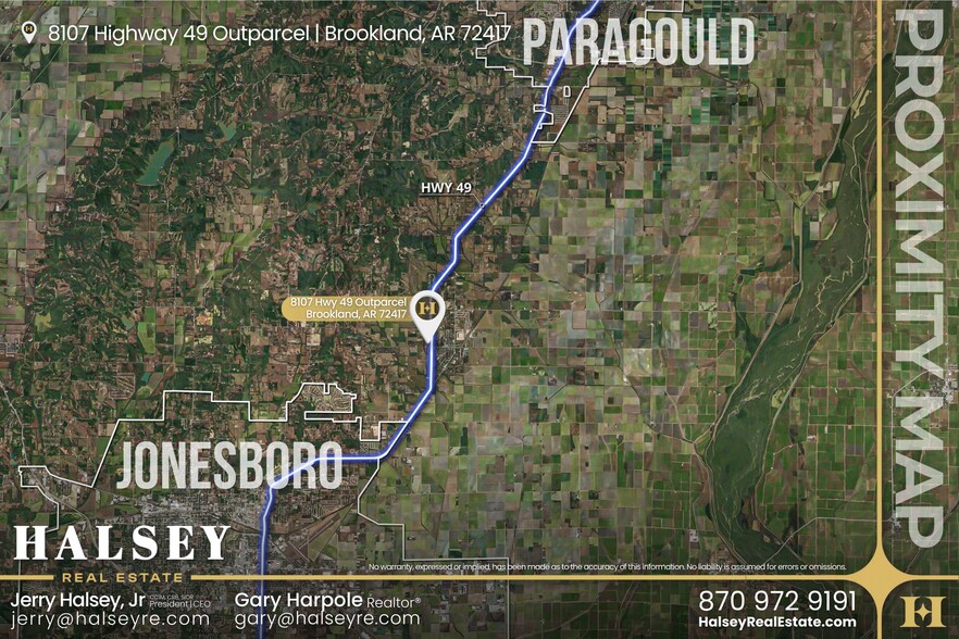 More Photos Of 8107 Highway 49, Brookland Land For Sale