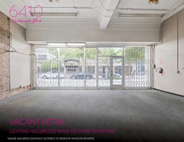 More Photos Of 6410-6412 Hollywood Blvd, Los Angeles Storefront Retail Office For Lease
