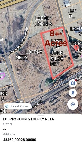 More Photos Of Prime Intersection IH-20 W & FM 866 SE Quadrant, Odessa Land For Sale