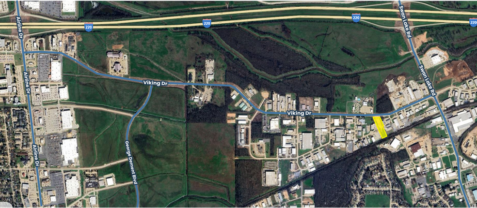 More Photos Of 4416 Viking Dr, Bossier City Land For Lease