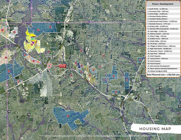 More Photos Of Main Street Towne Crossing - Midlothian, TX - SEC, Midlothian Unknown For Lease